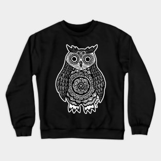 Owl Mandala Crewneck Sweatshirt